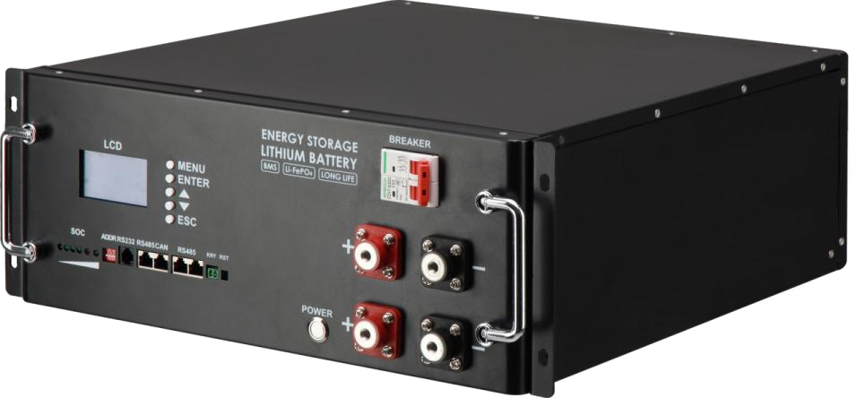 De introductie van een lithiumbatterij voor energieopslag in de kast